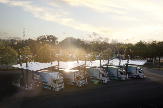 Daimler Truck planea construir la red de carga semipública más grande de Europa