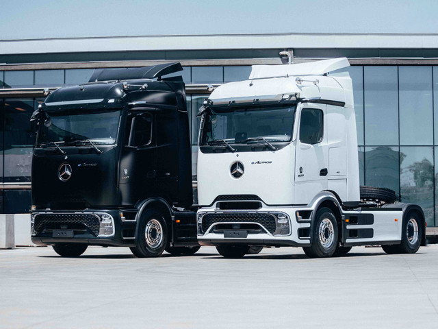 Transporte eléctrico a batería en Chile: Primer Mercedes-Benz eActros 600 entregado a cliente