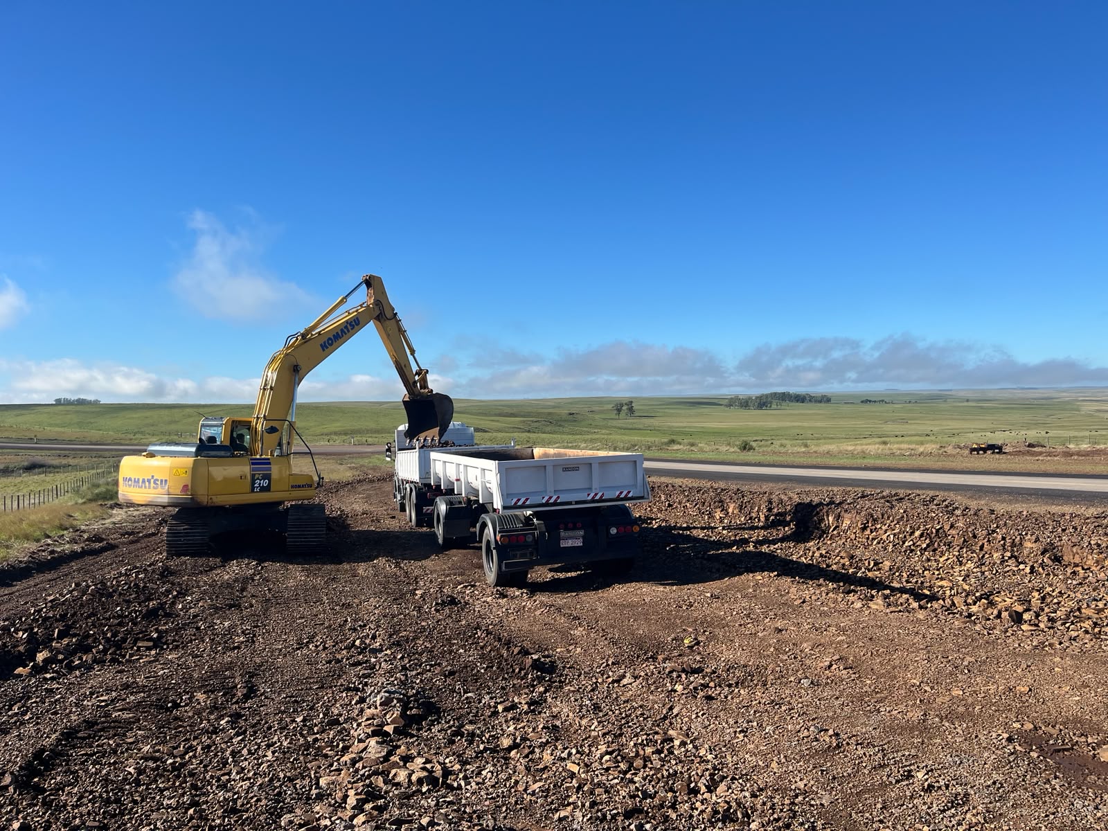 Avanzan las obras viales en la Ruta 31, Tacuarembó - Salto