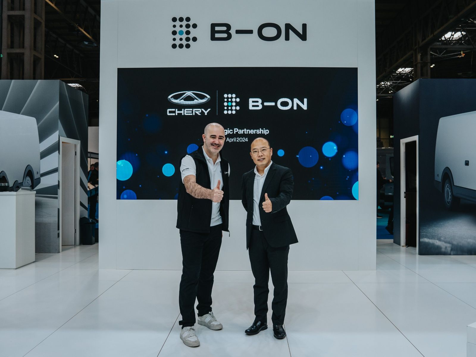 B-ON y Chery Vehículos Comerciales anuncian una asociación estratégica con una empresa conjunta y el lanzamiento de Pelkan LCV eléctrico