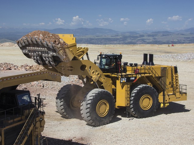 El nuevo cargador de ruedas 994K DE CAT® posee una mayor carga útil, potencia y productividad