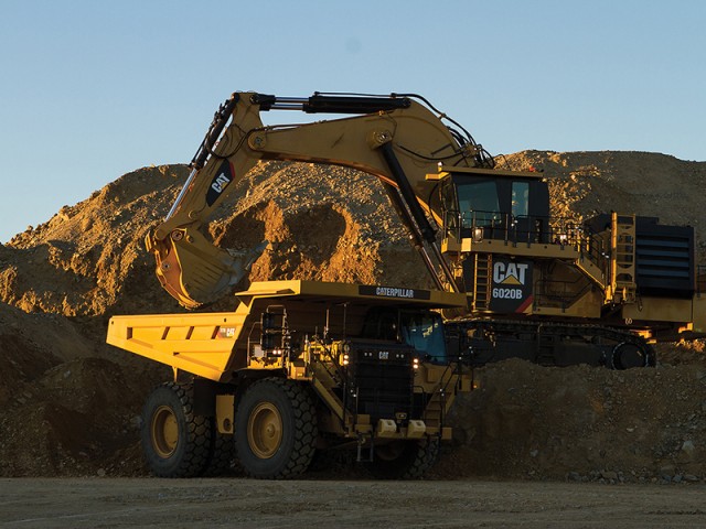 Nueva pala hidráulica para minería 6020B CAT®