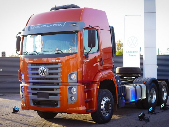 Camiones extra pesados de VW llegan a un nuevo mercado internacional