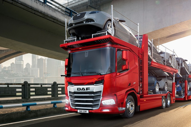 EUROPA: DAF presenta el chasis para el transporte de automóviles