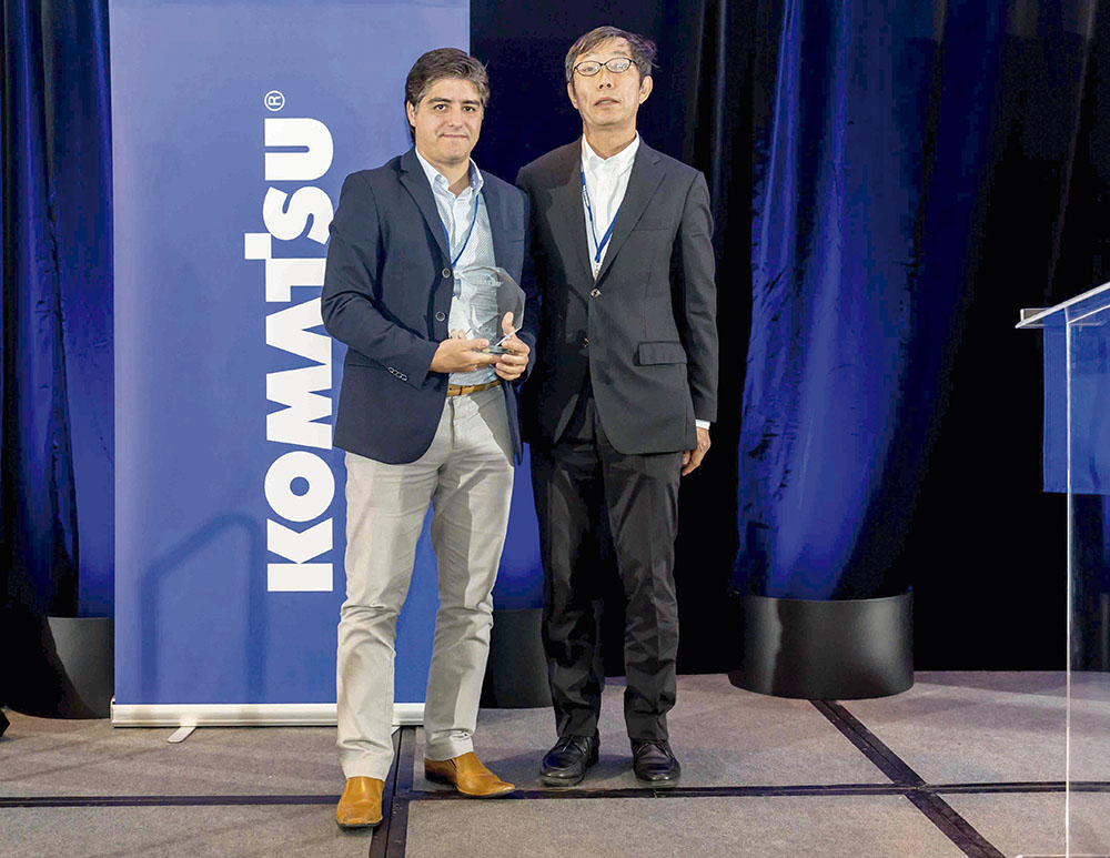 Komatsu Premia a José María Durán S.A., Distribuidor Oficial en Uruguay