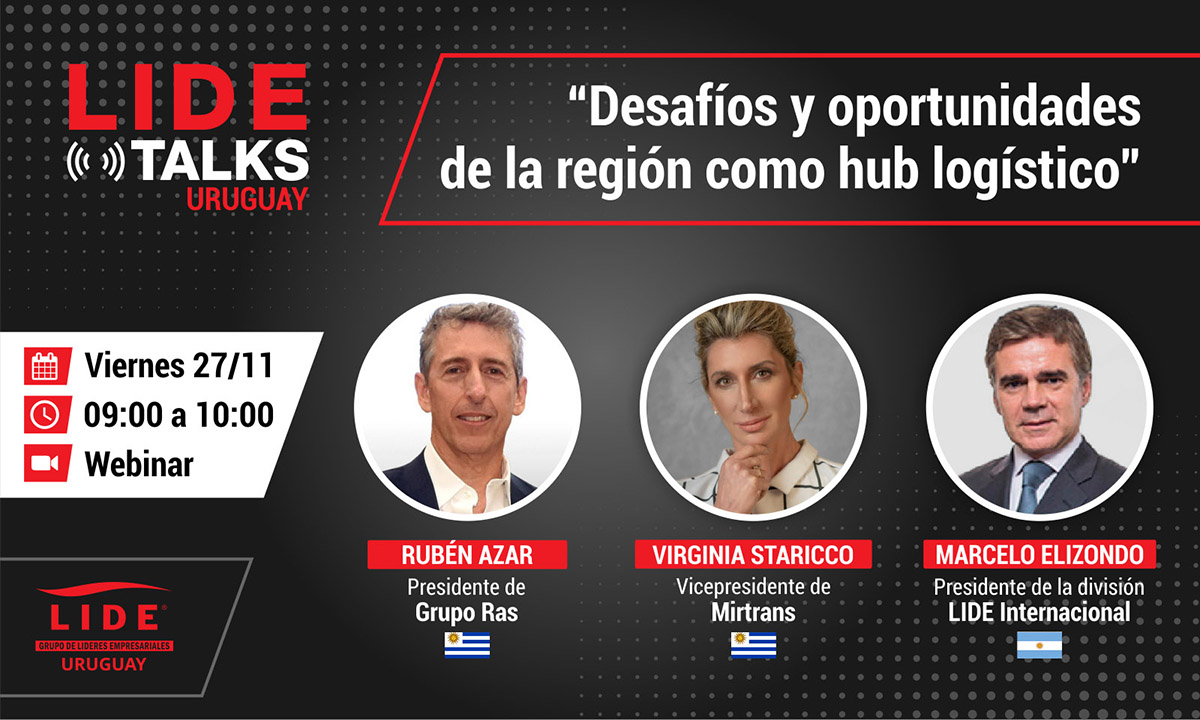 LIDE Uruguay presenta el seminario “Desafíos y oportunidades de la región como hub logístico”