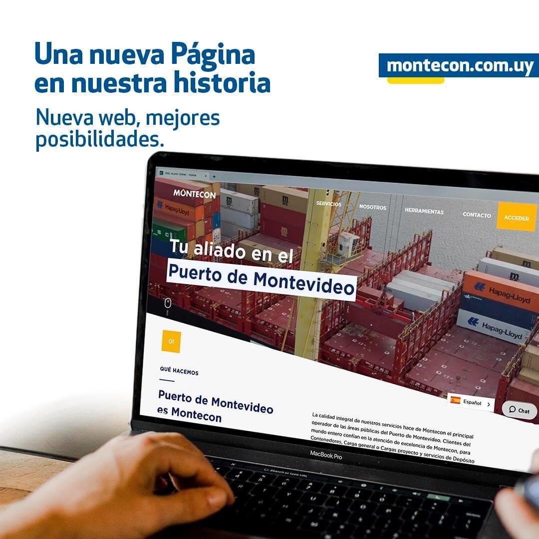 Montecon se renueva y presenta su nuevo sitio web