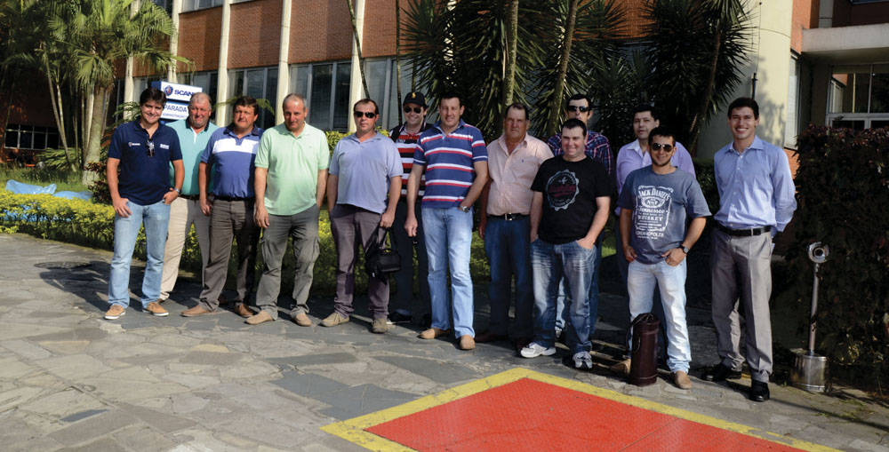 José M. Durán S.A.: Llevó a sus clientes a visitar la fábrica de Scania en Brasil