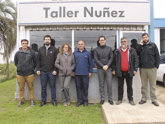 Integrantes de Cummins visitaron Taller Núñez en Rocha Integrantes de Cummins visitaron Taller Núñez en Rocha