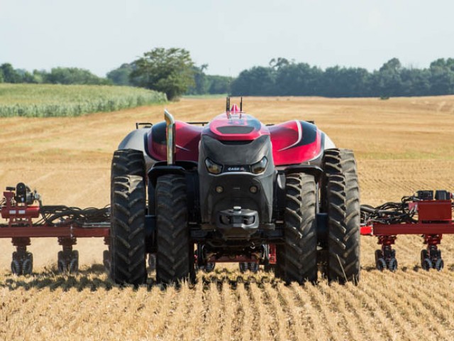 Case IH trae a la Argentina el primer tractor autónomo del mundo