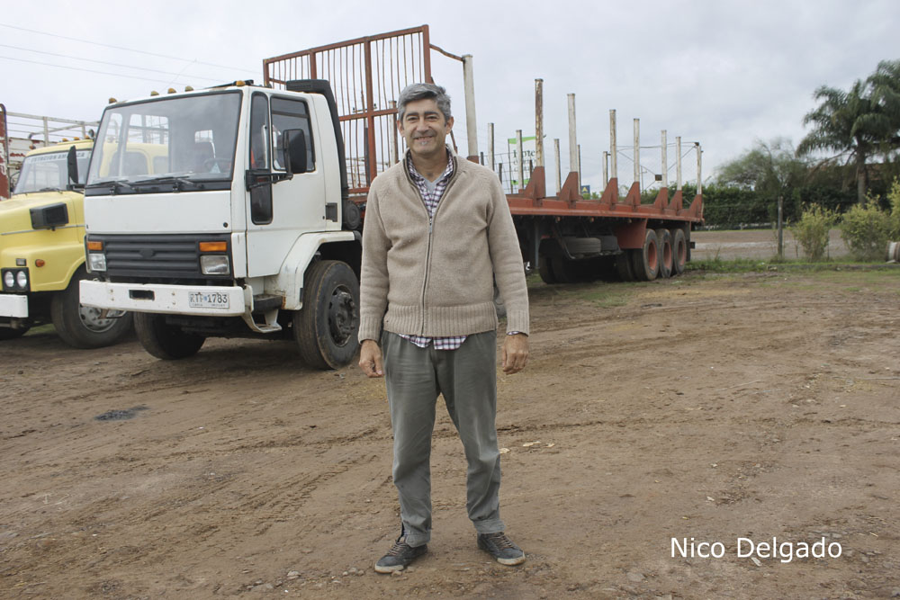 NICO DELGADO: “Con un solo camión vivía bien, luego empecé a crecer y me compliqué”
