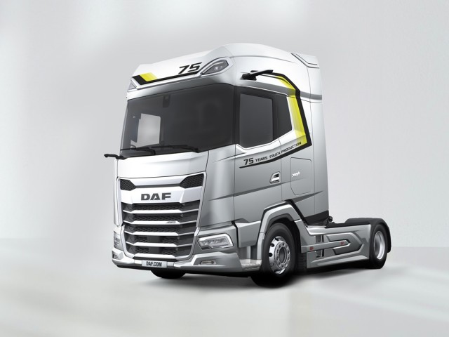 Edición especial del DAF XG⁺ para celebrar 75 años de producción de camiones