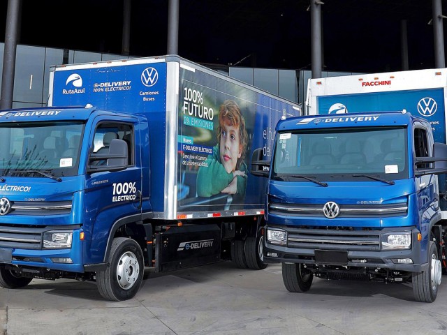 Volkswagen Caminhões e Ônibus refuerza su estrategia sustentable con la llegada del e-Delivery a Chile