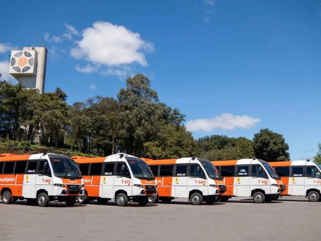 VOLARE exporta 42 microbuses a buses Hualpén, en Chile