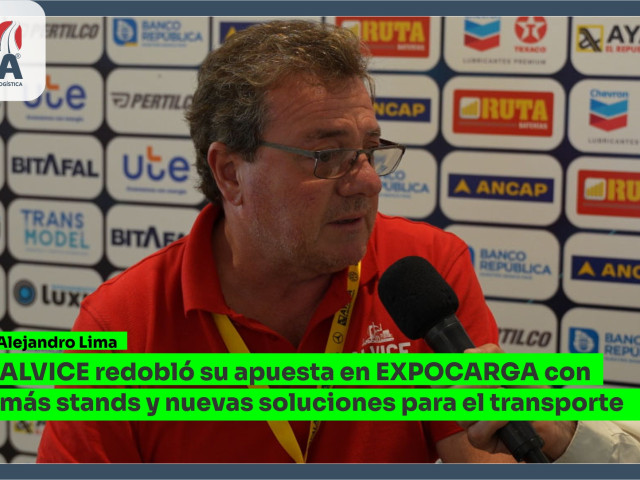 Alvice redobló su apuesta en EXPOCARGA con más stands y nuevas soluciones para el transporte Alvice redobló su apuesta en EXPOCARGA con más stands y nuevas soluciones para el transporte