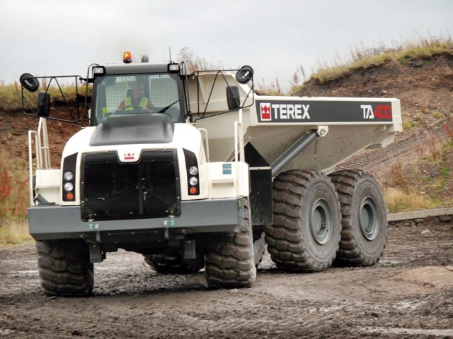 El fabricante Terex Trucks presentó el camión articulado TA300 