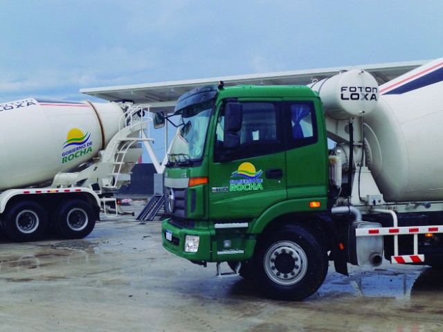 Intendencia de Rocha adquiere 2 camiones Foton Mixer Intendencia de Rocha adquiere 2 camiones Foton Mixer