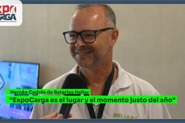 Hernán Cedrés destacó la presencia de Heliar: “ExpoCarga es el lugar y el momento justo del año