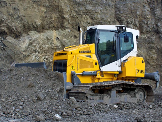 Lanzamiento del modelo de buldócer Liebherr PR 716 