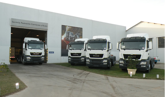 Transporte Cuello y Lestido presentan un negocios de 14 camiones Man