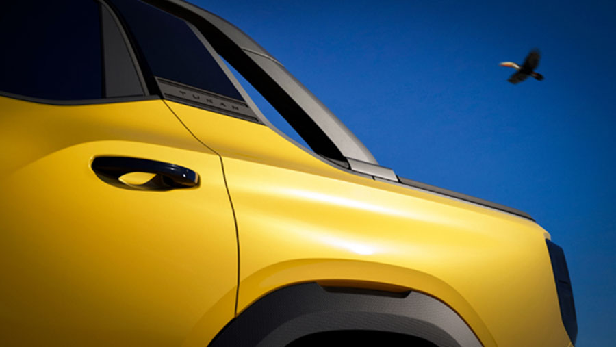 Un nombre para hacer historia: la inédita pick-up de Volkswagen se llamará Tukan