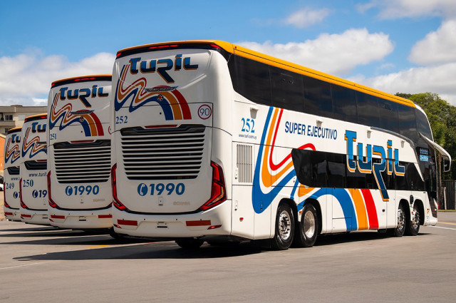 Cuatro nuevos Marcopolo G8 fueron entregados a Turil