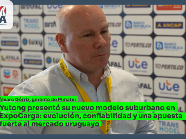 Yutong presentó su nuevo modelo suburbano en ExpoCarga: evolución, confiabilidad y una apuesta fuerte al mercado uruguayo Yutong presentó su nuevo modelo suburbano en ExpoCarga: evolución, confiabilidad y una apuesta fuerte al mercado uruguayo